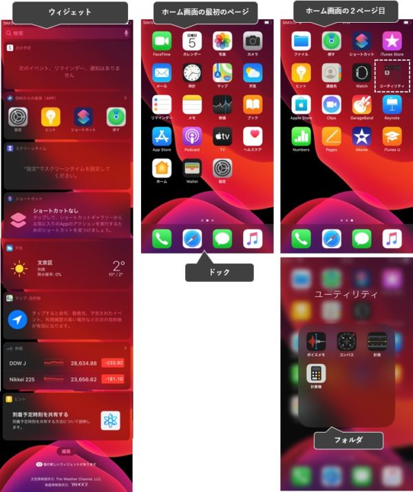 Iphone Ios 13 ホーム画面 の使い方とカスタマイズ スマホ タブレット使いこなし術